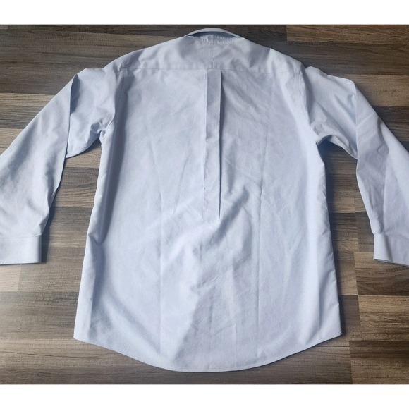 LL BEAN CANON PHOTOGRAPHY SHIRT MENS SIZE‎ LARGE BUTTON DOWN EMBROIDED BLUE EUC! - Picture 6 of 9